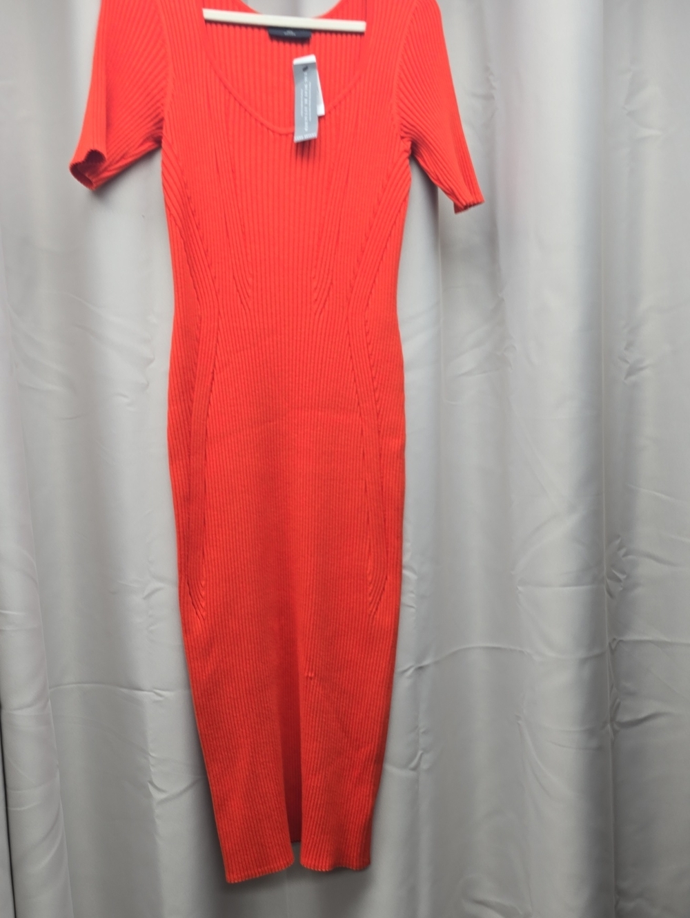 Lane Bryant Size 14/16 Tigerlily Ribbed Bodycon Sweater Dress